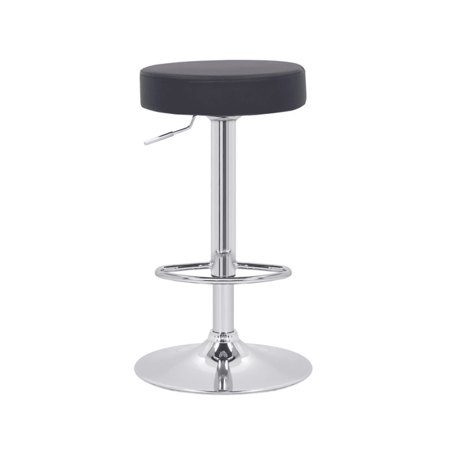 Semplice Stool Front Black Image Placeholder