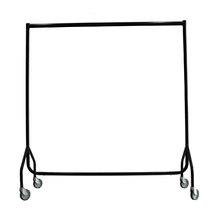 5ft Clothes Rail (Black & Chrome)