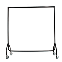 5ft Clothes Rail (Black & Chrome)